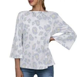 Camisa Animal Print Top